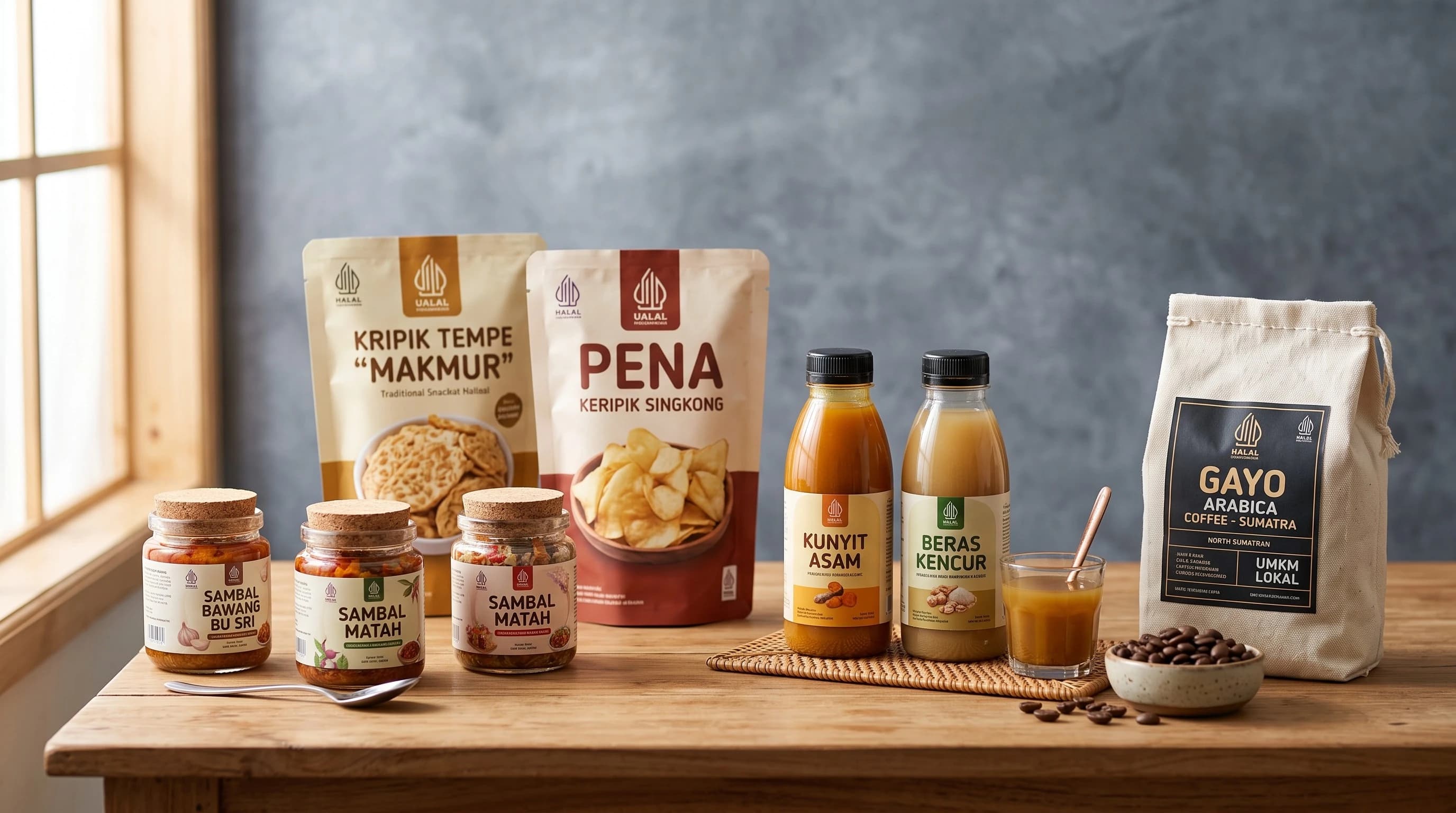 Produk UMKM halal Sumatera Utara