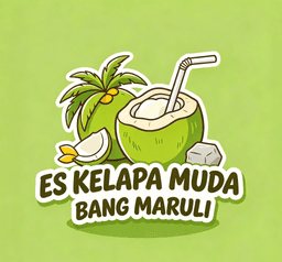 Es Kelapa Muda Bang Maruli